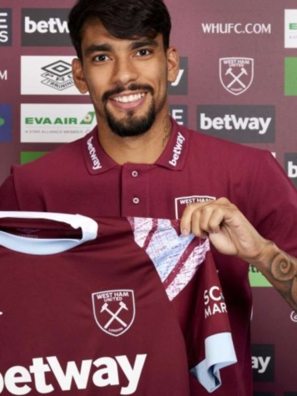 West Ham anuncia a contratação do brasileiro Lucas Paquetá