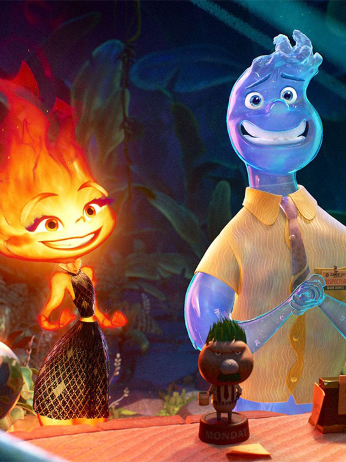 Elemental, Água e Fogo numa Metáfora da Disney Pixar