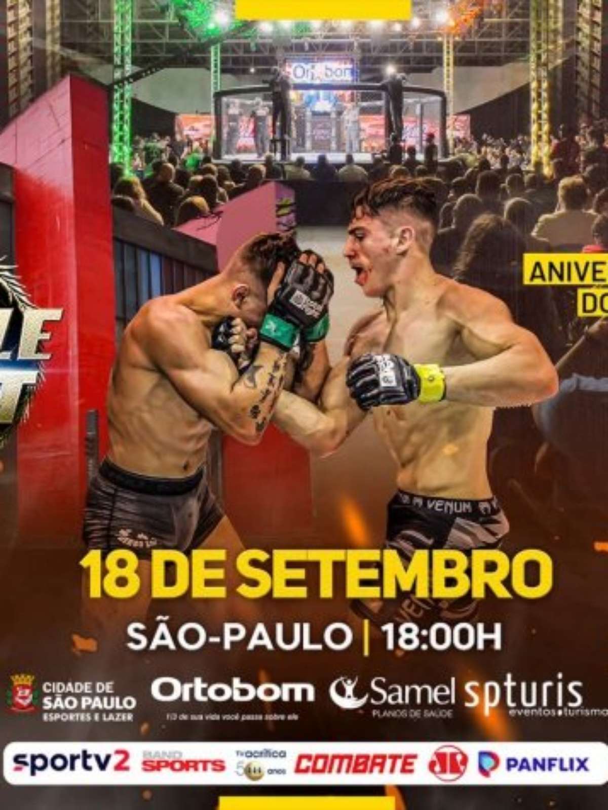 UOL – Jungle Fight volta a São Paulo com lutas por cinturão e