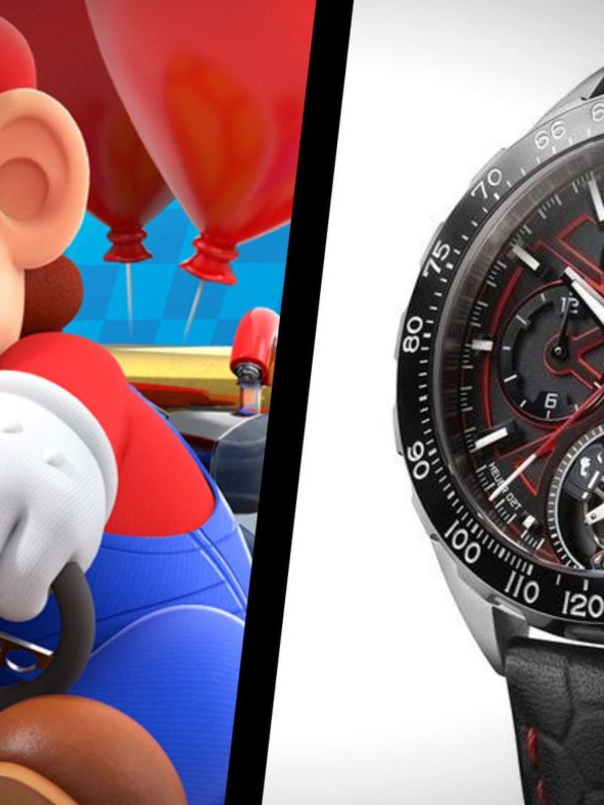 Tag Heuer lan a rel gios tem ticos de Mario Kart por mais de R