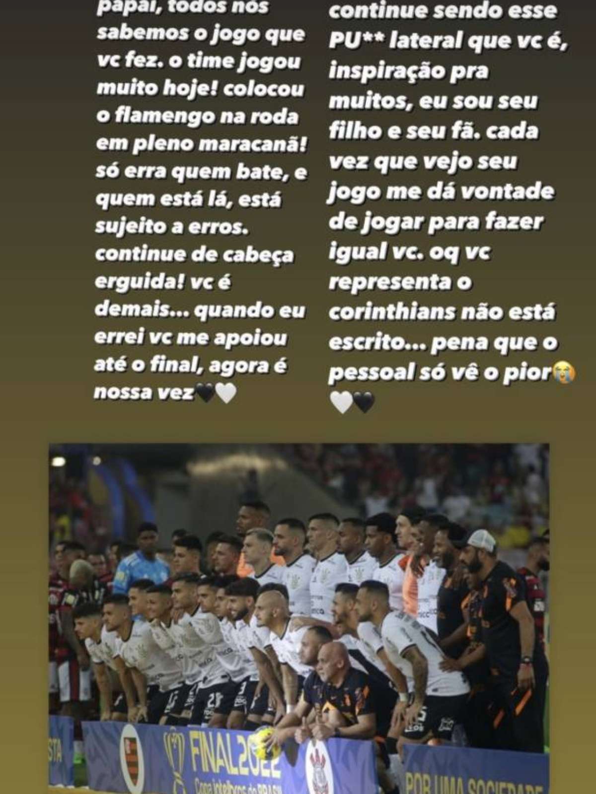Flamengo x Corinthians: os memes do jogo no Maracanã - Gazeta Esportiva