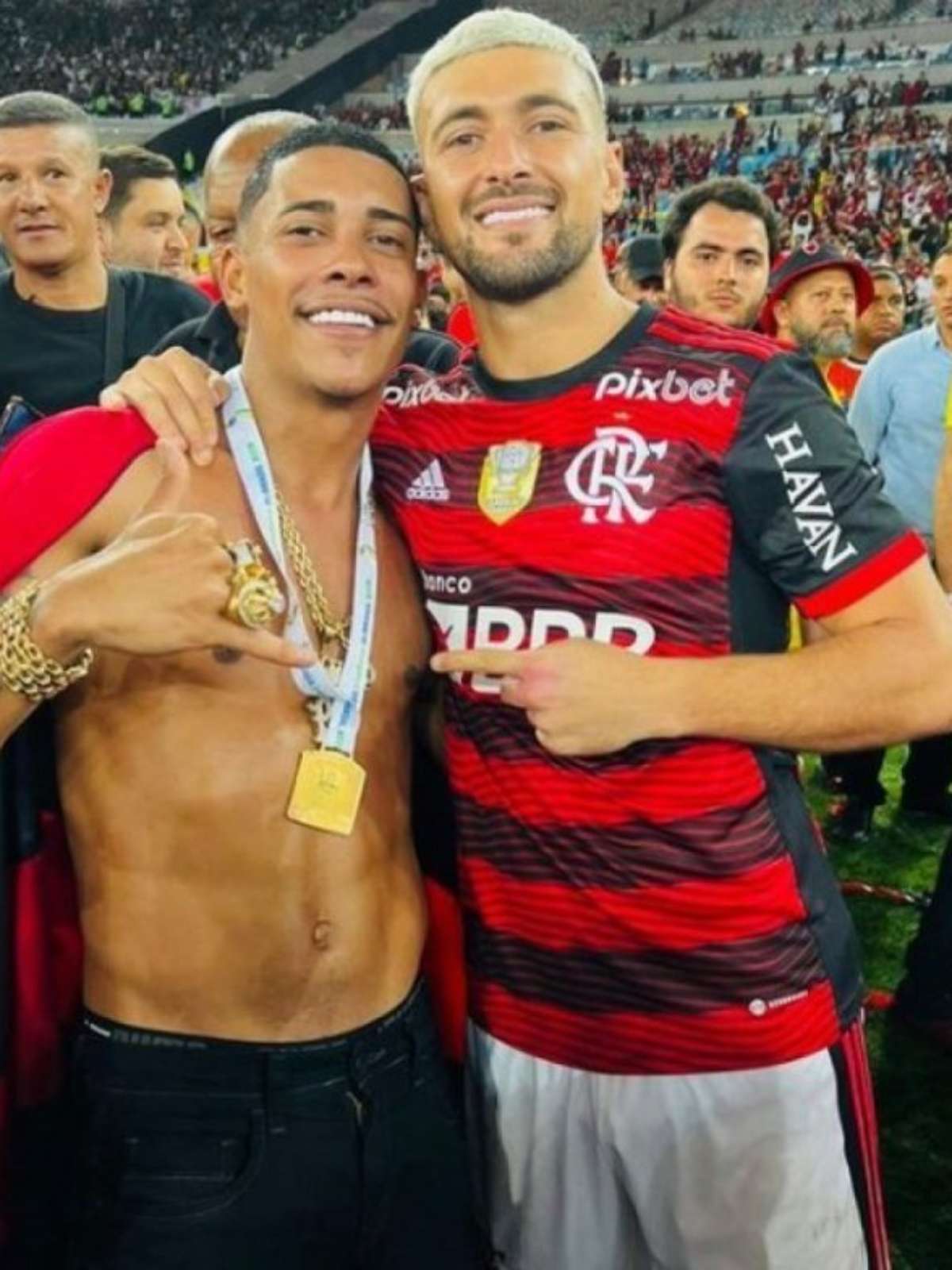 MC Poze aposta bolada em título do Flamengo na Copa do Brasil - Lance!