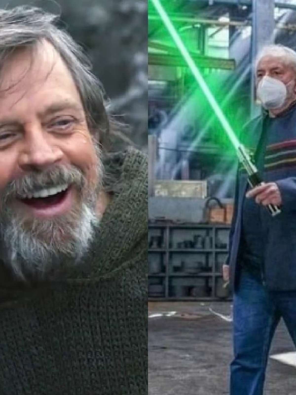 Star Wars: Mark Hamill se une a 'Hulk' em campanha para jovens tirarem  título de eleitor no Brasil