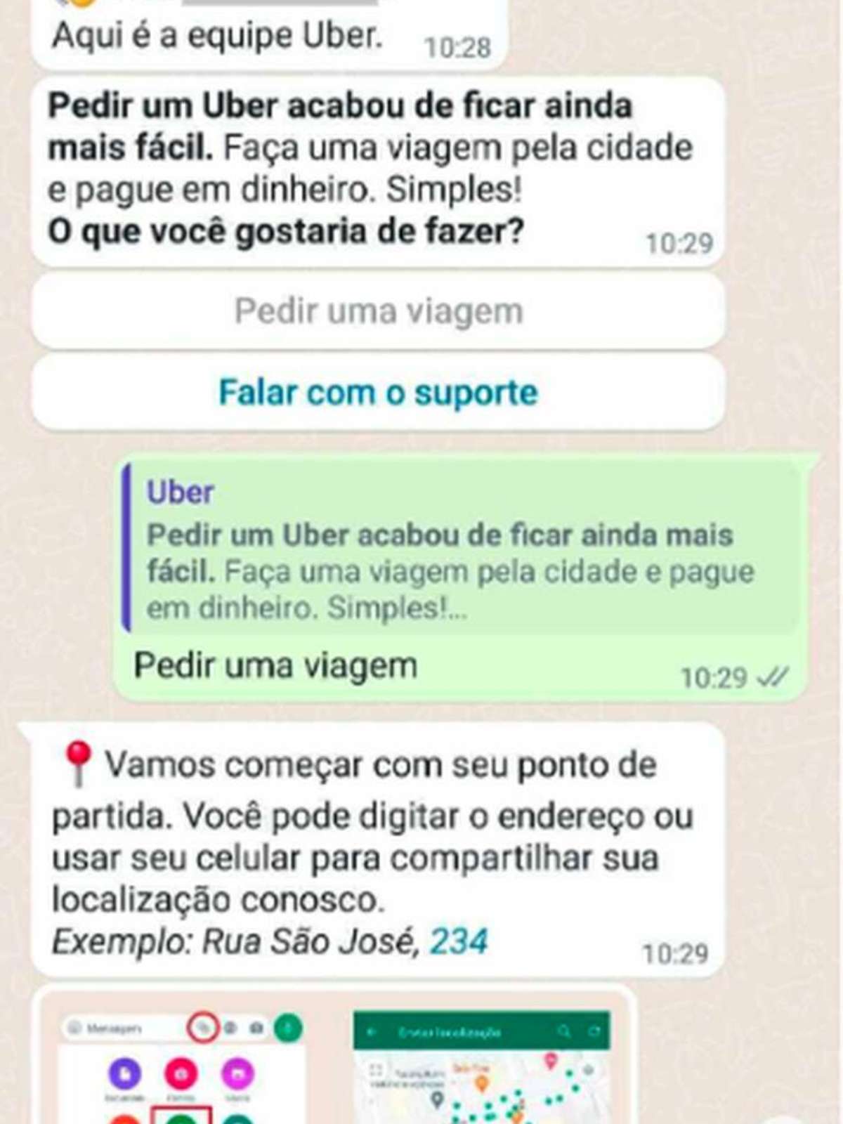 Uber agora pode ser chamado pelo WhatsApp no Brasil - TecMundo