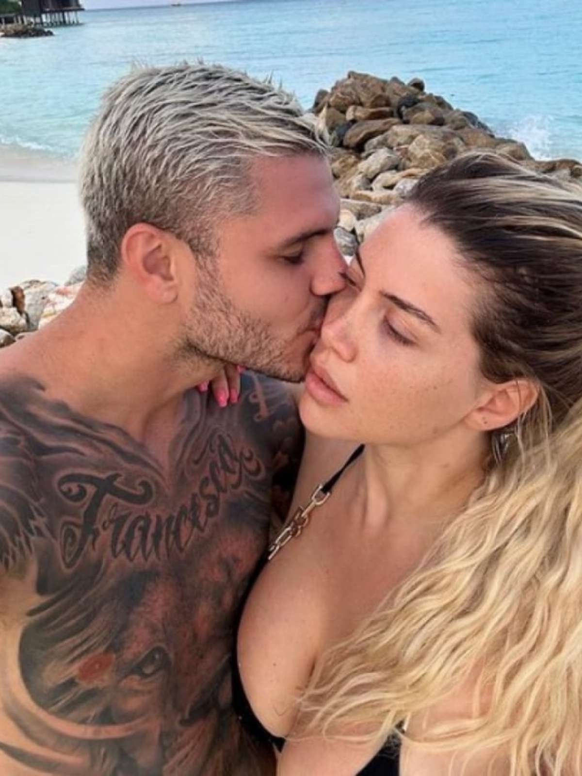 Após férias nas Maldivas, Wanda Nara explica relação com Mauro Icardi