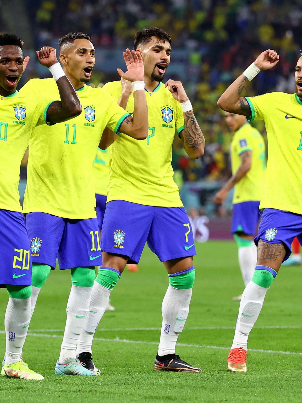 Brasil 4-1 Coreia do Sul (5 de dez, 2022) Placar Final - ESPN (BR)