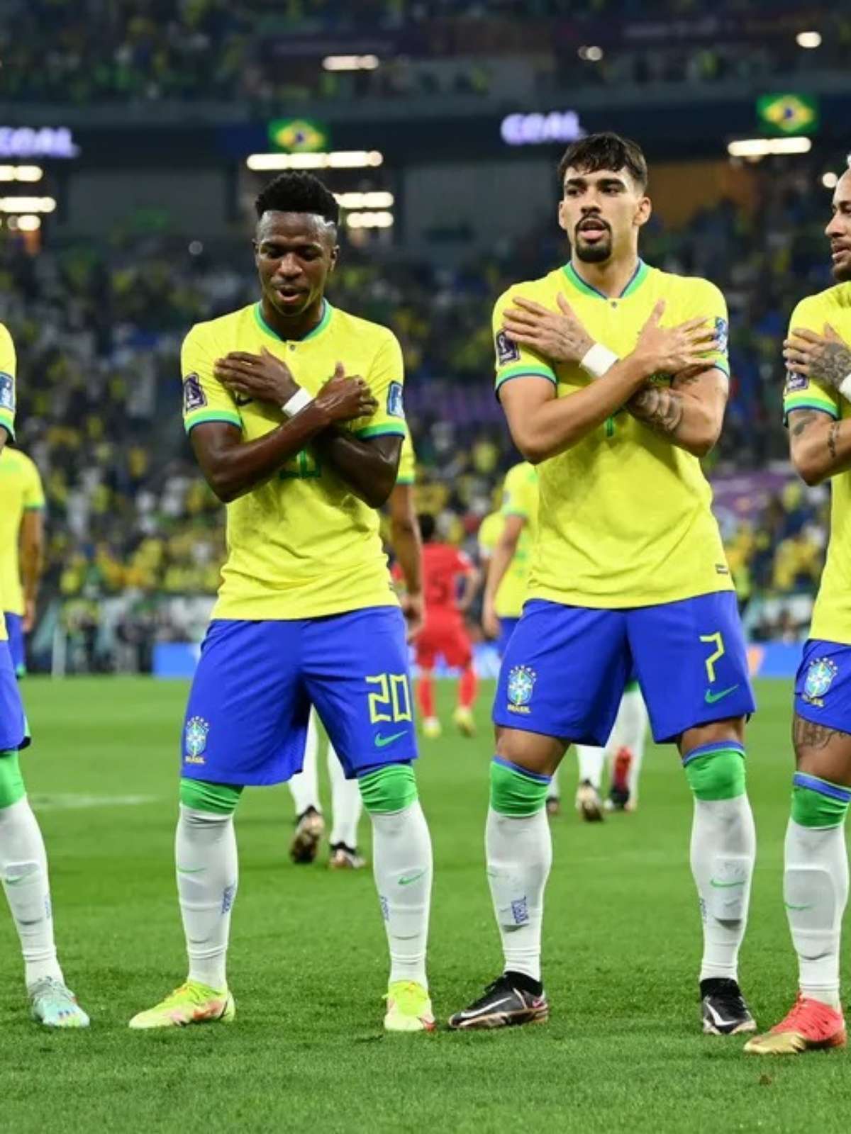 Brasil X Coreia do Sul: veja as melhores fotos do jogo da Copa
