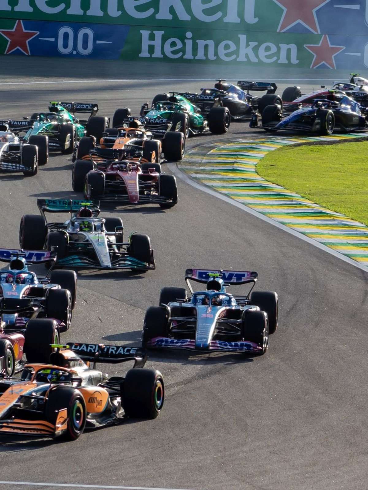 Brasil sediará uma das três corridas sprint da temporada de 2022 da Fórmula  1