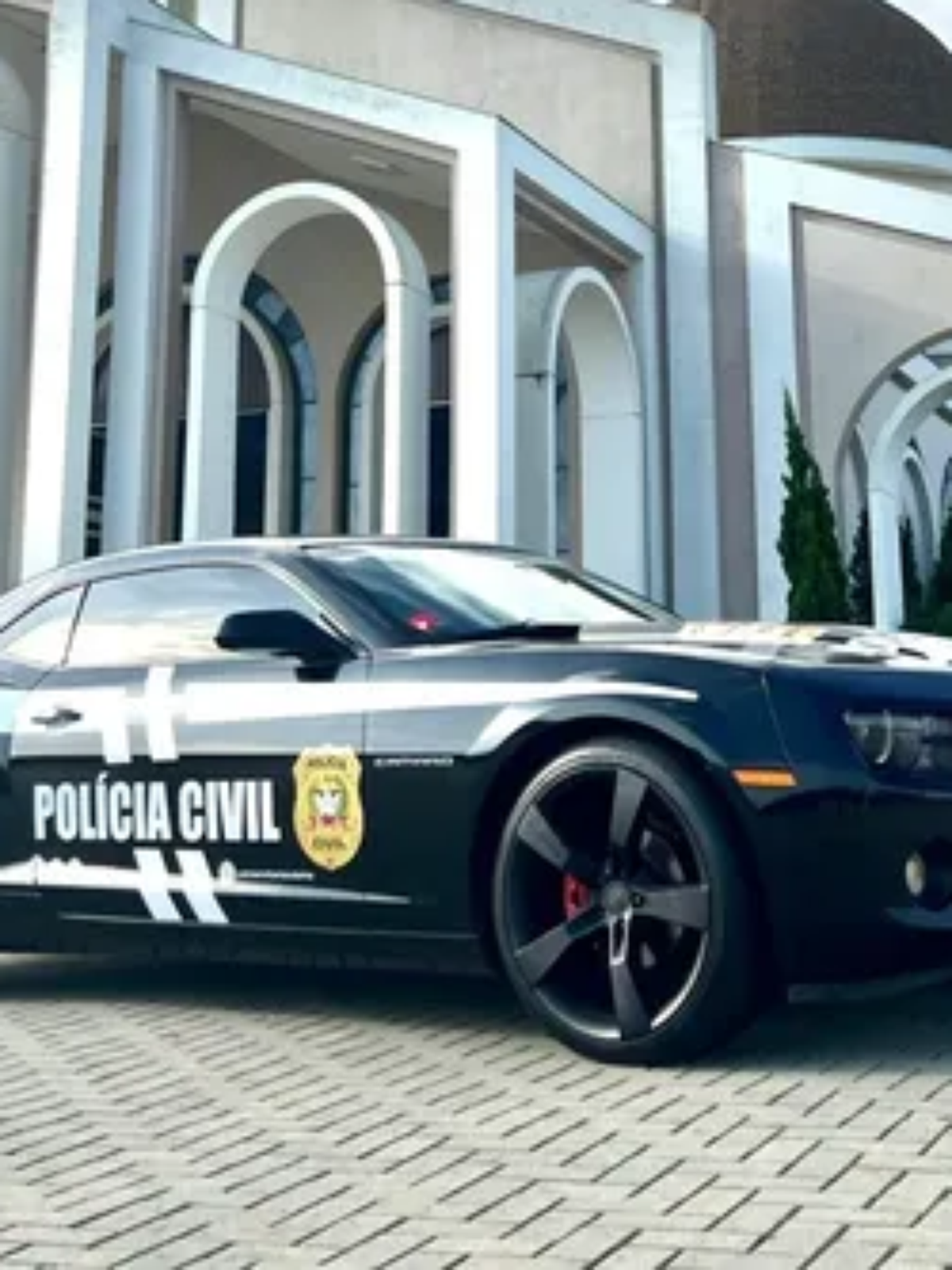 Chevrolet Camaro apreendido agora é usado pela polícia de SC