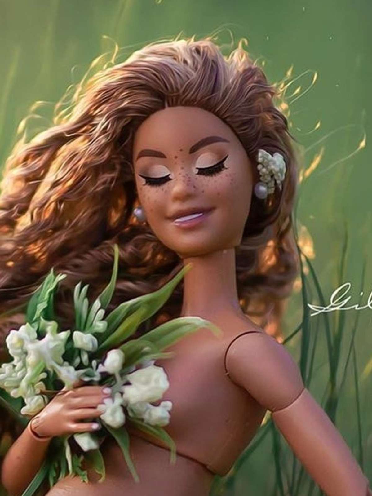 Fotógrafo faz ensaio de Barbie grávida e encanta a internet