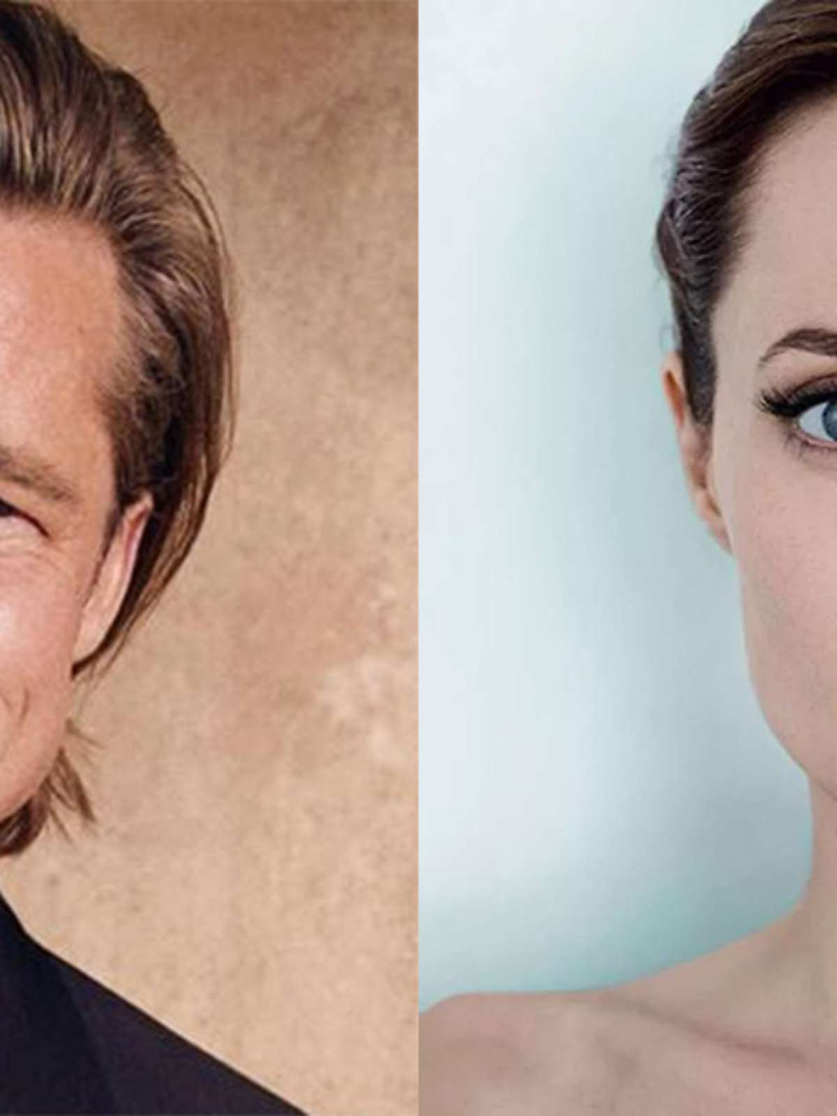 Brad Pitt e Angelina Jolie são flagrados com novos namorados