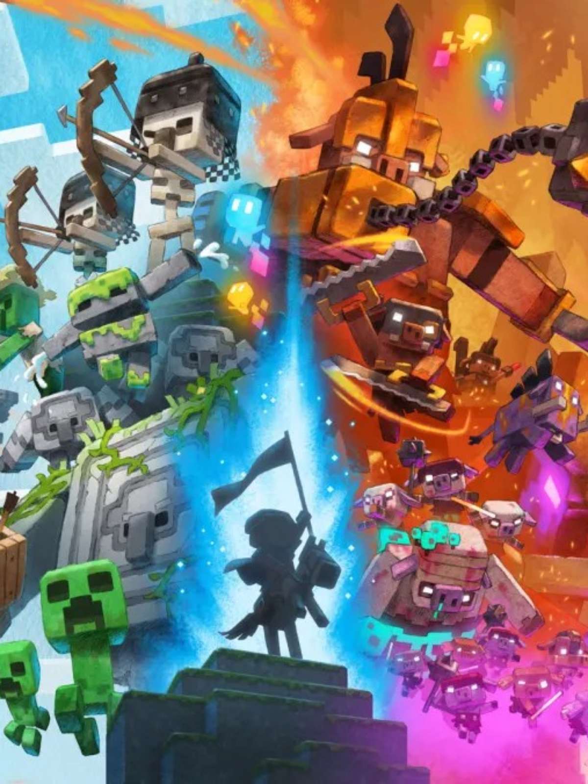 Minecraft Legends Wallpaper in 2023  Minecraft wallpaper, Minecraft art,  Minecraft pictures