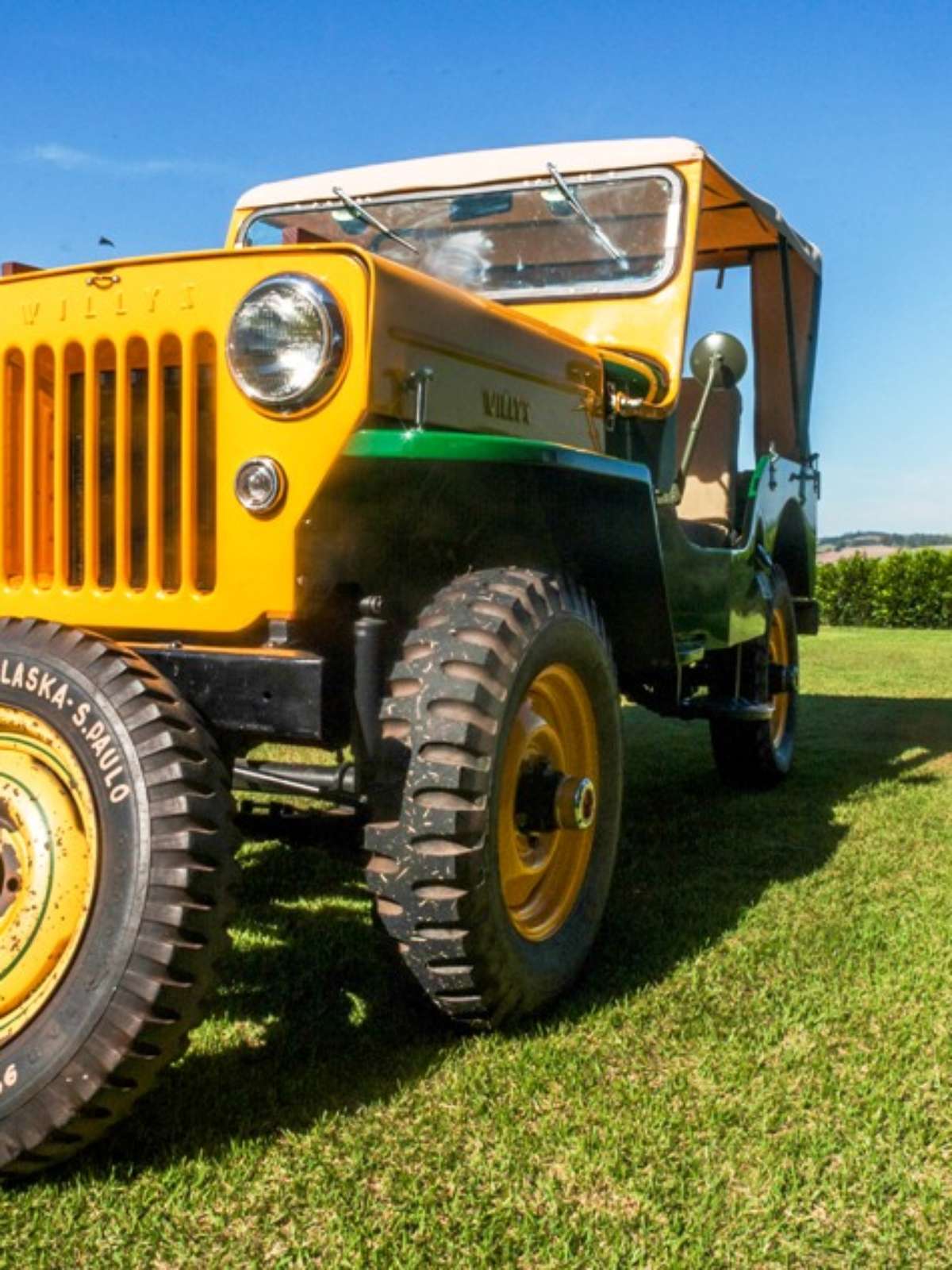 Jeep Willys CJ3B 1954 - Cara de Cavalo