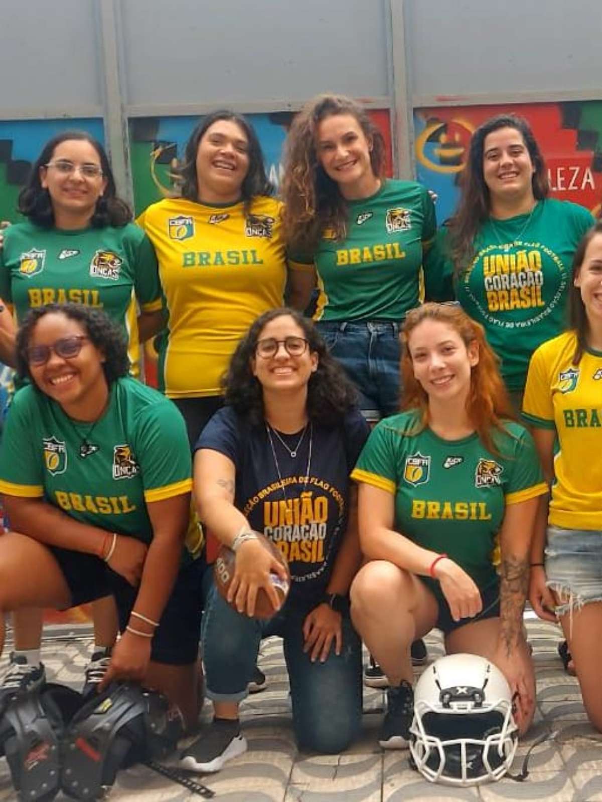 Seleção Brasileira Feminina de Futebol Americano estreia neste fim