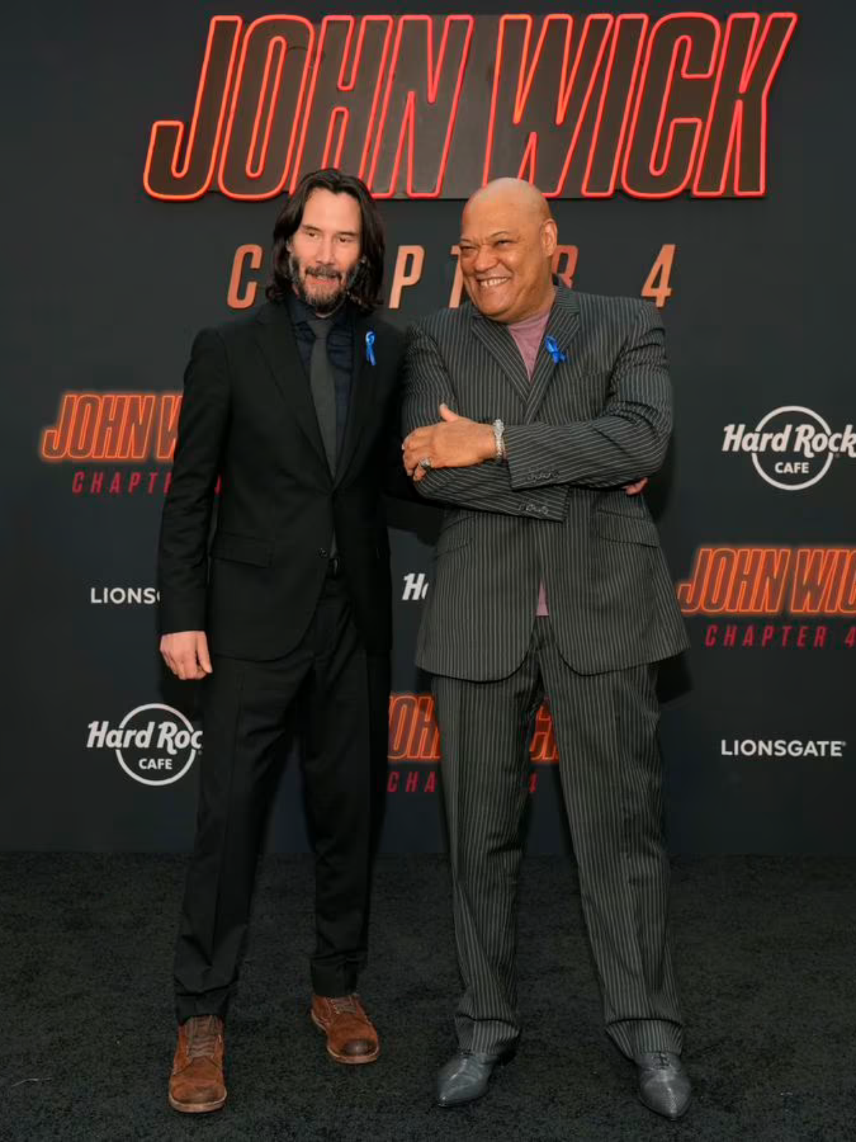 John Wick 4: Keanu Reeves homenageia Lance Reddick na première da  sequência
