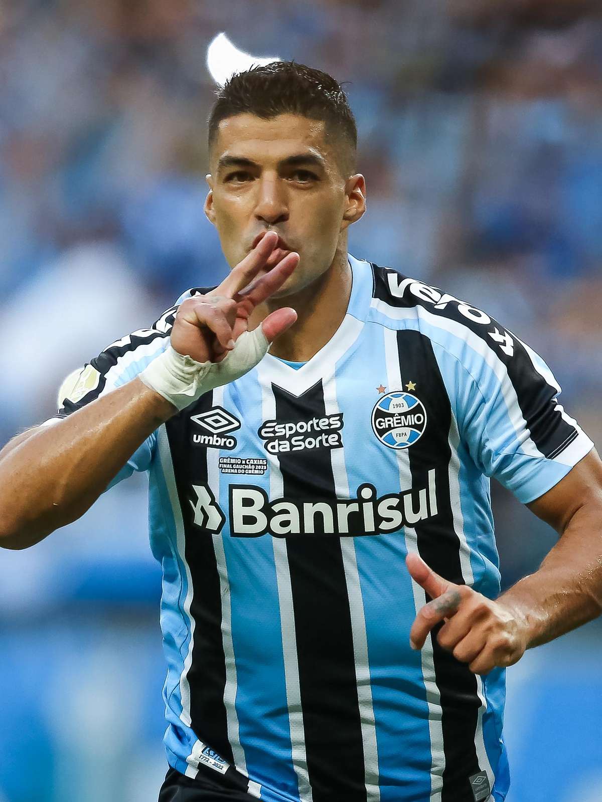 Gols nos três primeiros jogos pelo Grêmio? Suárez não foi o único