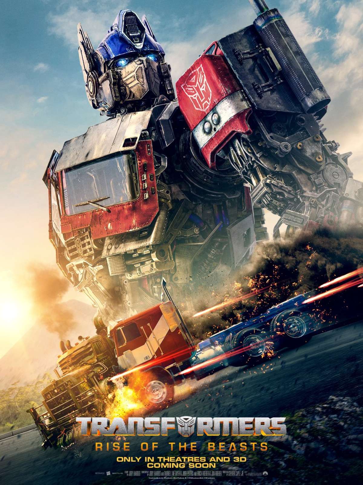 Pôster de Transformers: O Despertar das Feras reúne os robôs do filme