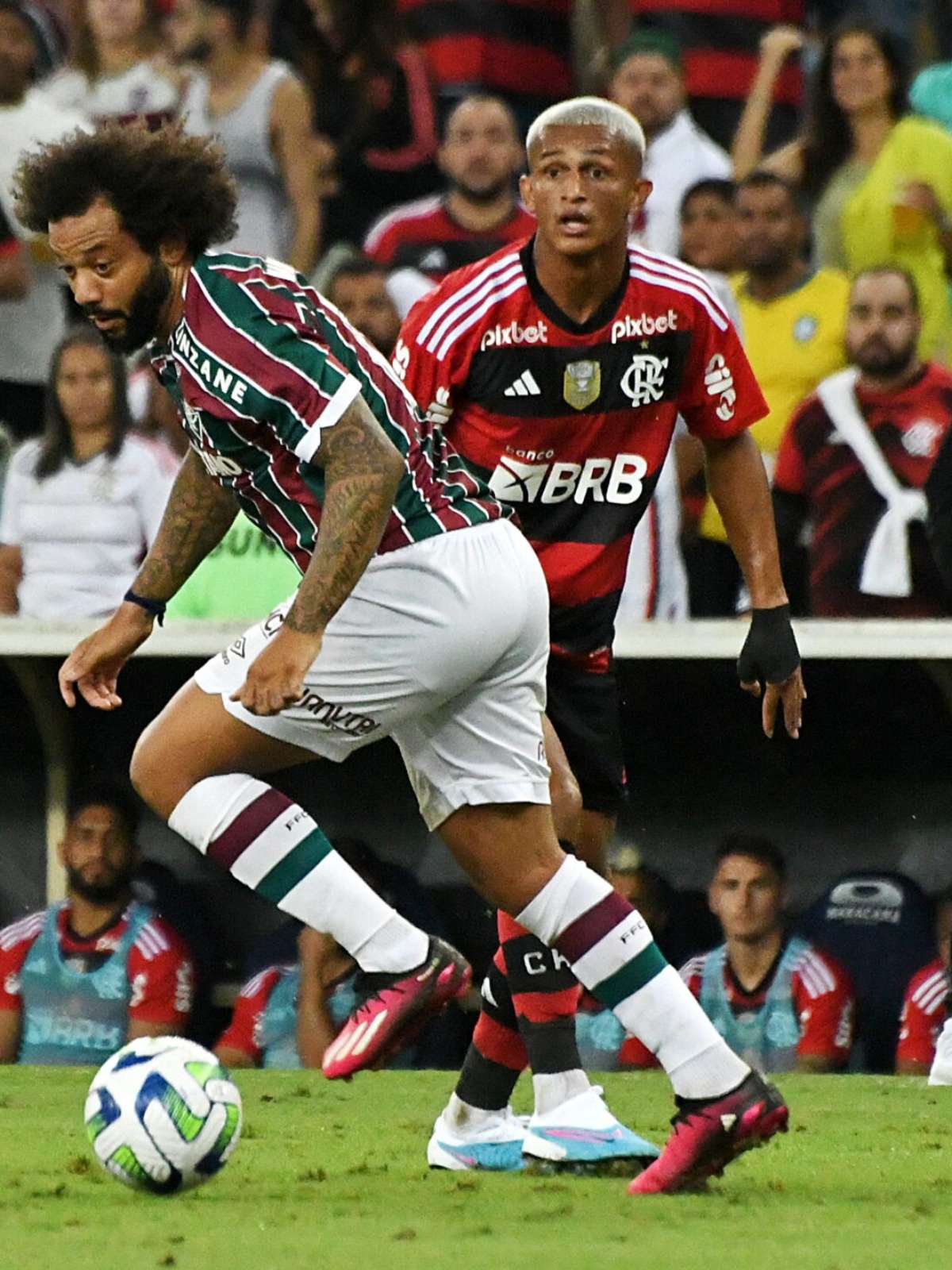 Fluminense prepara volta de Marcelo para enfrentar o Flamengo pela Copa do  Brasil