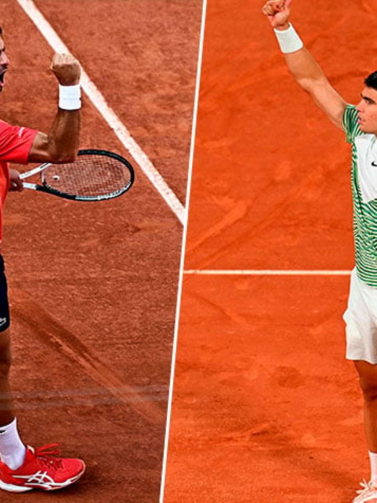 ANÁLISE: semifinal de Roland Garros entre Djokovic x Alcaraz é um choque  dos tempos - Lance!