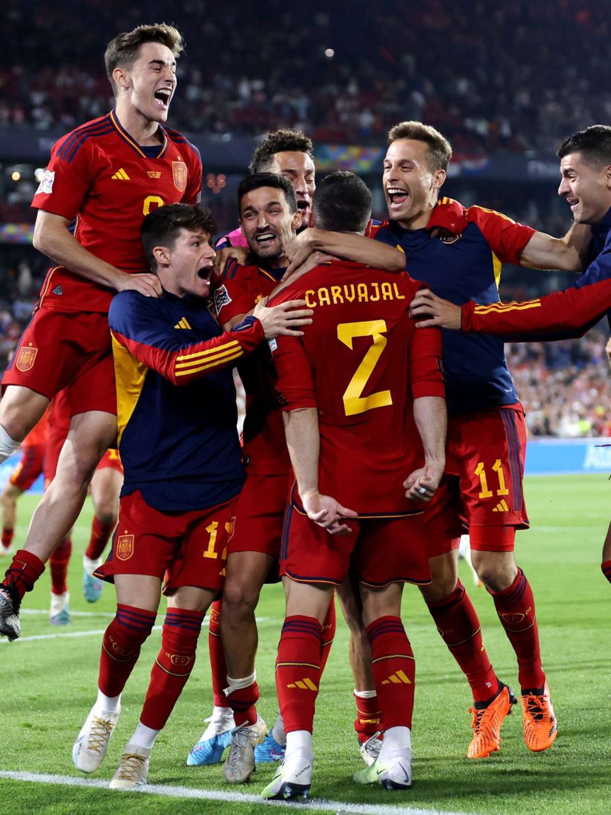 Espanha derrota Croácia nos pênaltis e é campeã da Liga das Nações