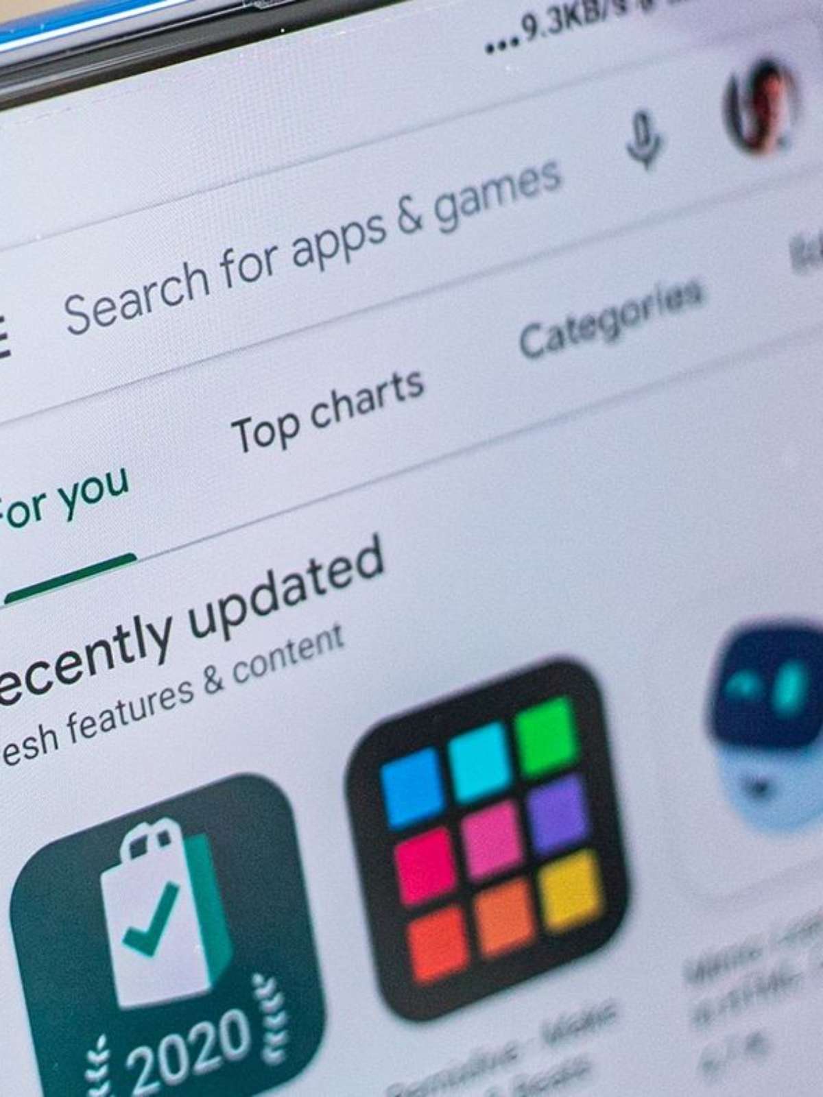 Google lança tonalidade azul para loja Play Store em 2023