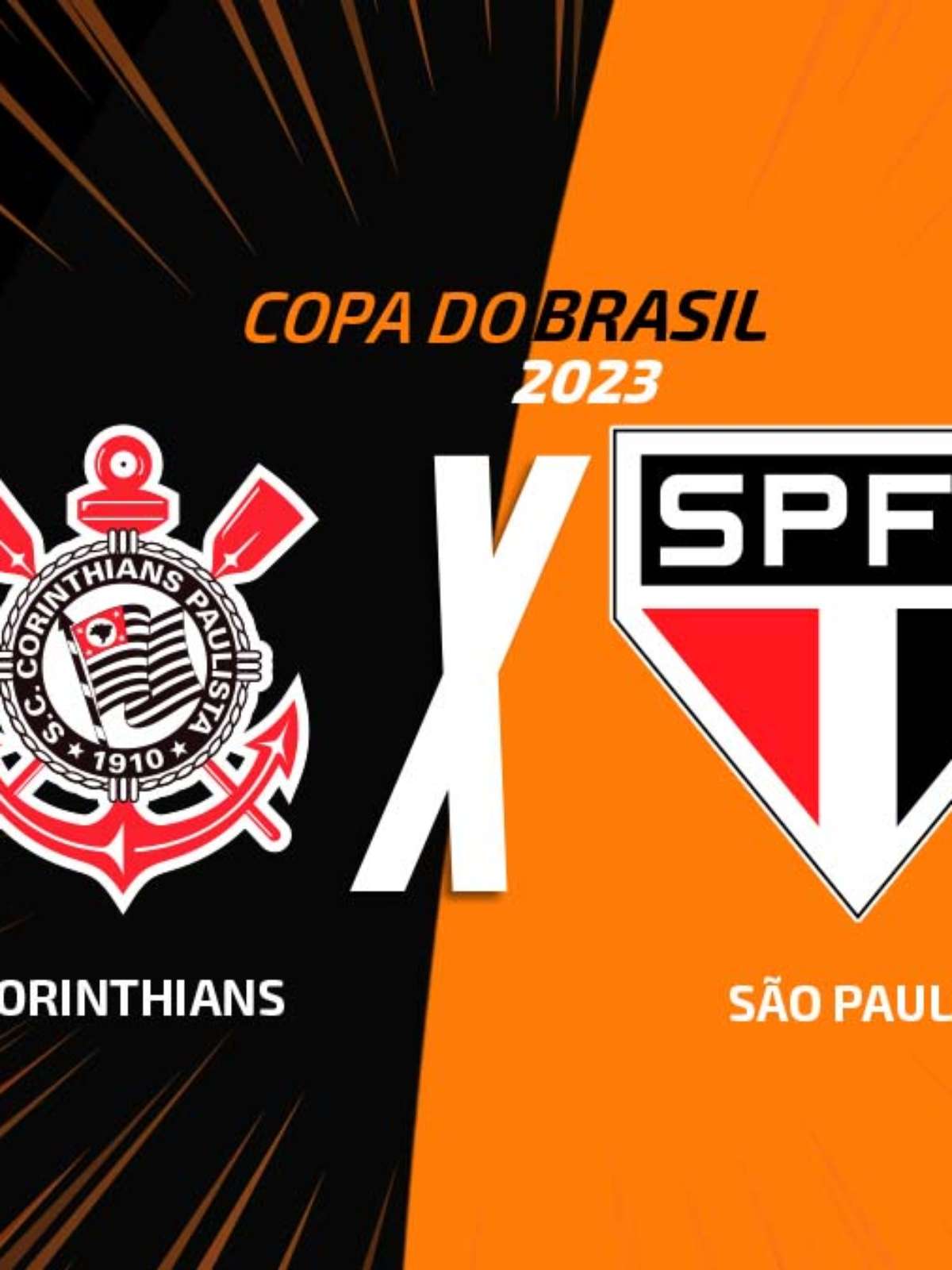 CORINTHIANS X SÃO PAULO AO VIVO - COPA DO BRASIL 2023 AO VIVO- SEMIFINAL DA  COPA DO BRASIL 