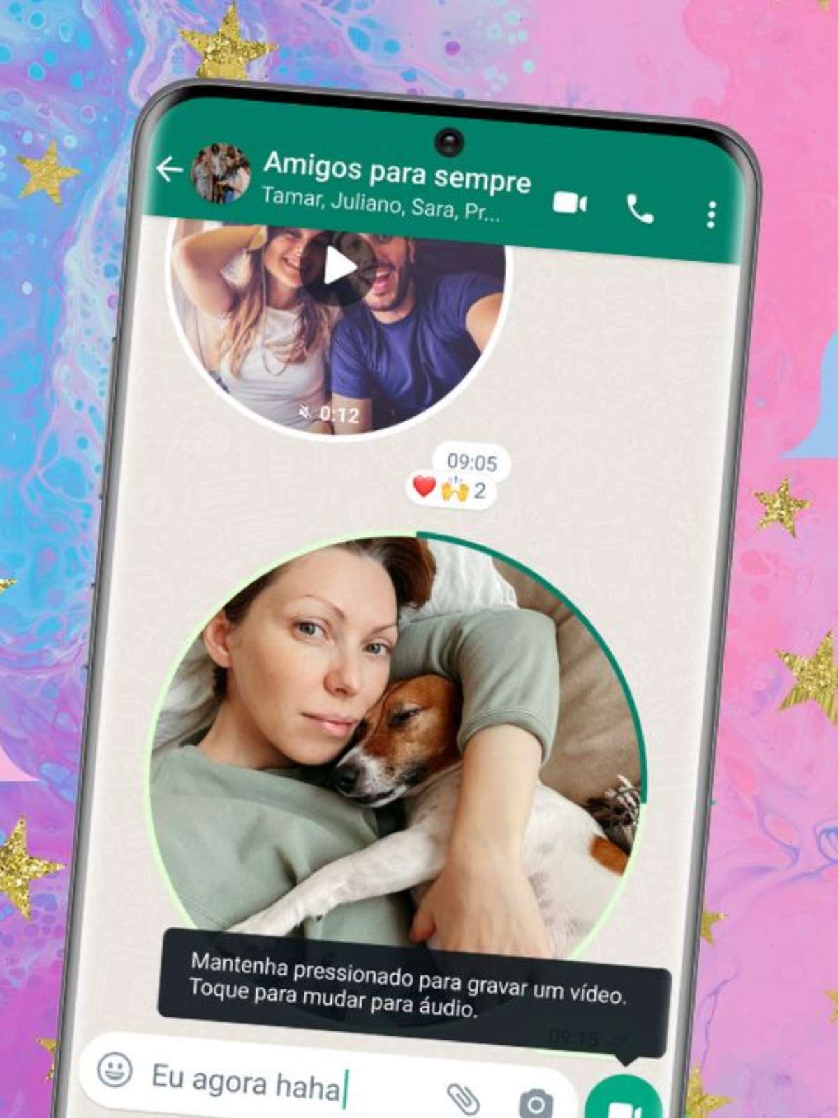 Atualização do WhatsApp agora você pode mandar mensagens de vídeo pelo app; saiba como imagem foto