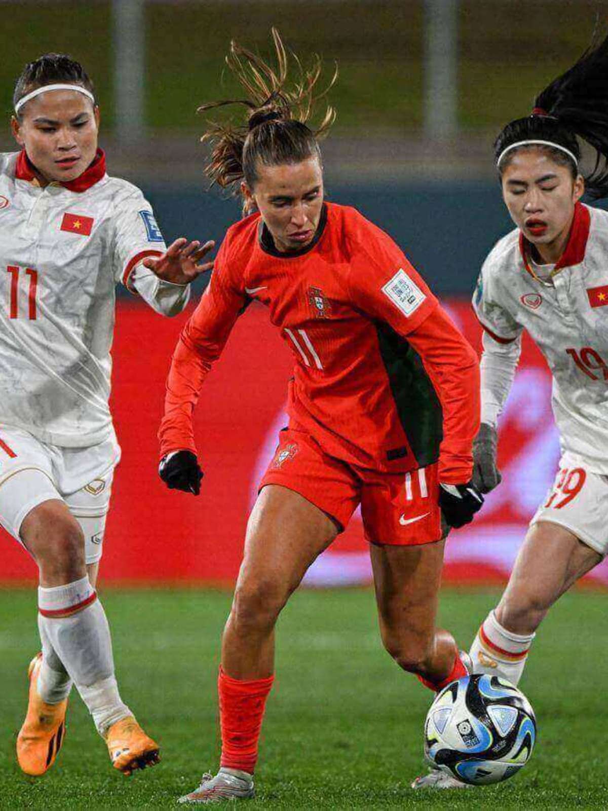 Portugal vence jogo de Copa Feminina pela 1ª vez. Segue vivo no torneio