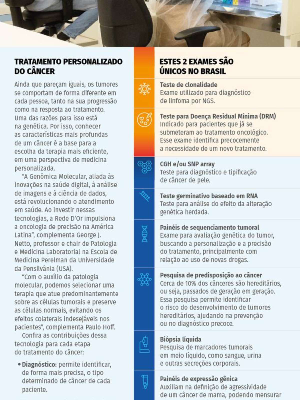 Exame de MARCADORES TUMORAIS em São Paulo