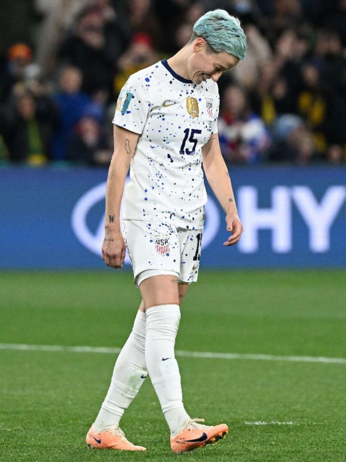 Megan Rapinoe se despede das Copas do Mundo com lágrimas: Me