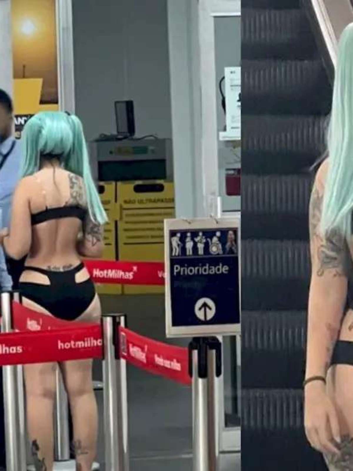 Influencer é barrada em aeroporto por vestimenta de Cosplay