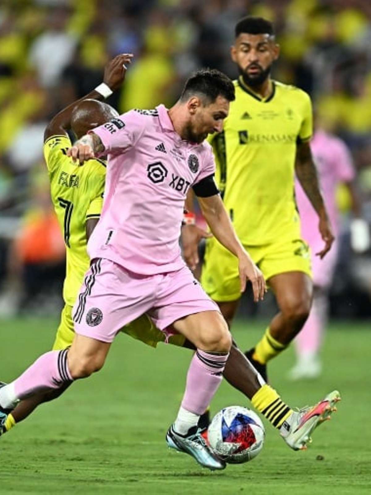 Inter Miami, o time de Messi, bate Nashville nos pênaltis após empate em 1  a 1 e ganha a Leagues Cup : r/futebol