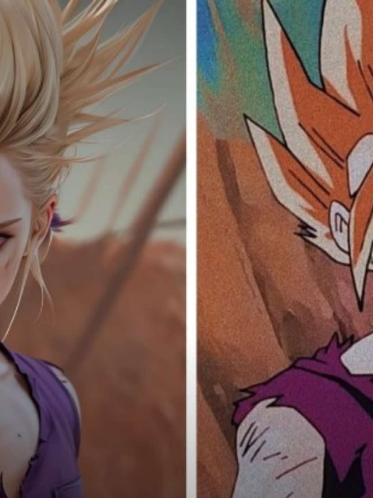 Dragon Ball: Artista transforma imagem de inteligência artificial em  ilustração de Vegeta e Trunks