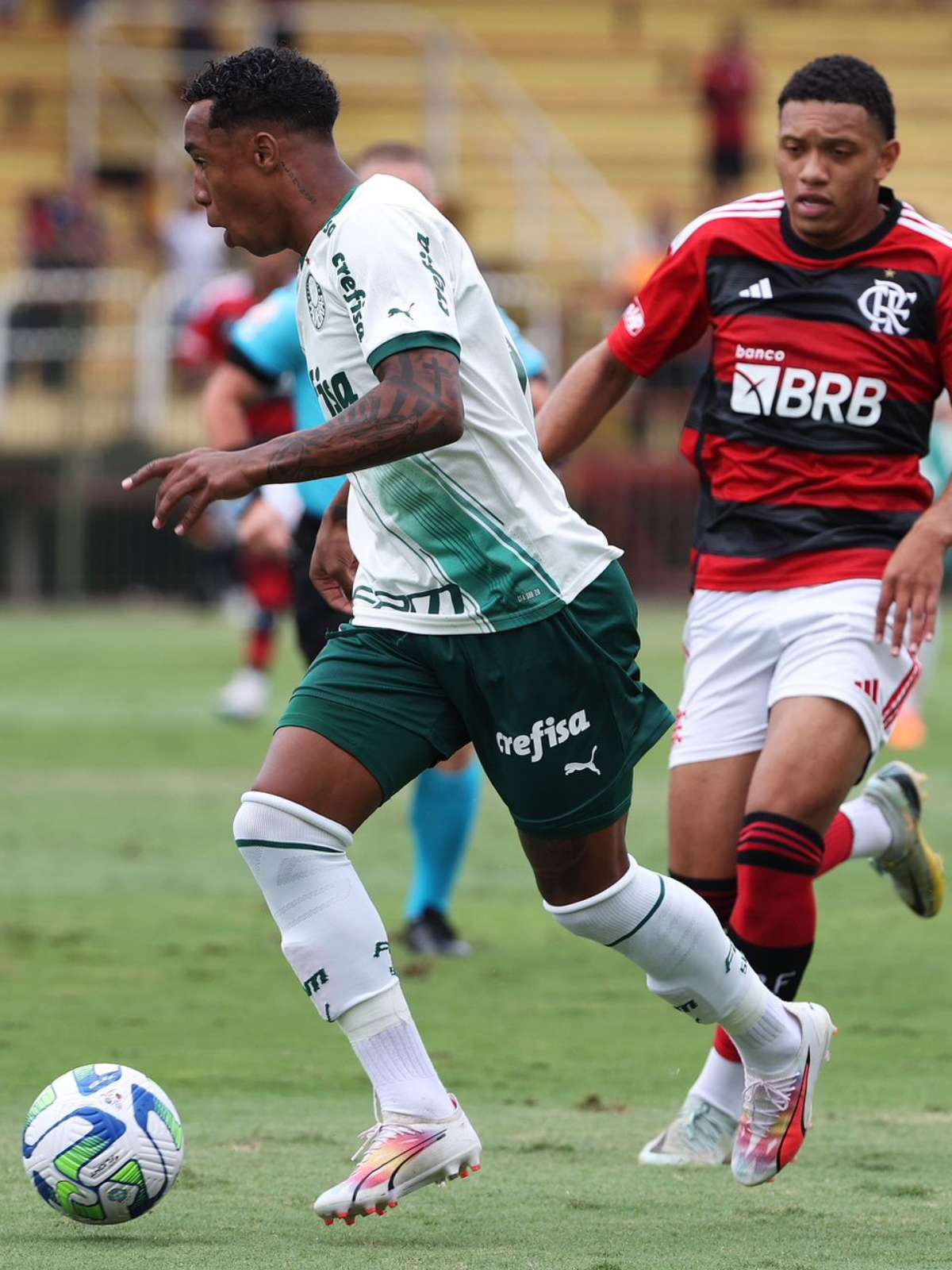 Flamengo e Palmeiras decidem título do Brasileirão Sub-20 nesta