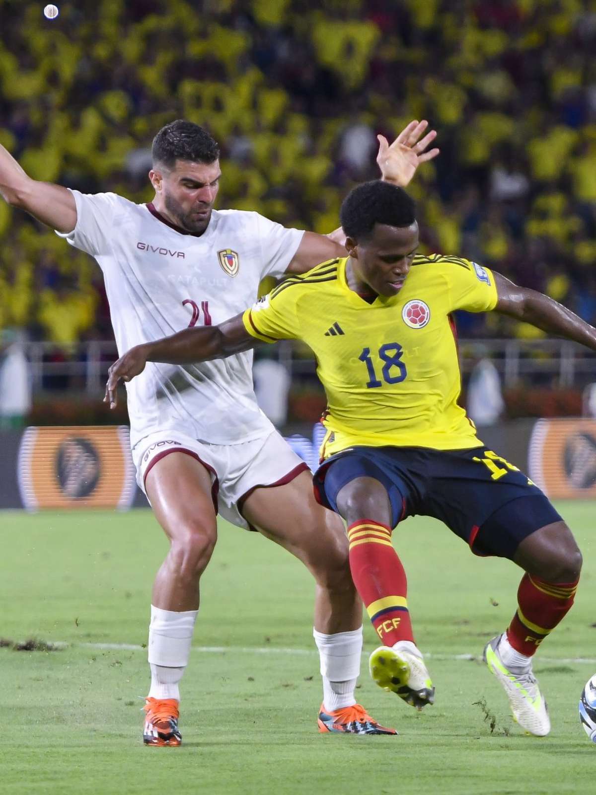 Colômbia x Venezuela  eliminatórias para a Copa 2026