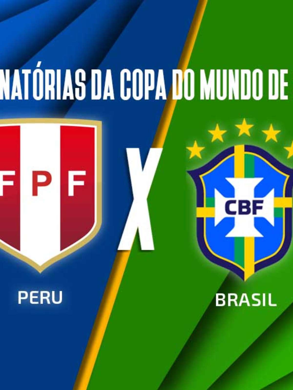 Peru x Brasil, AO VIVO, com a Voz do Esporte, à partir das 21h30