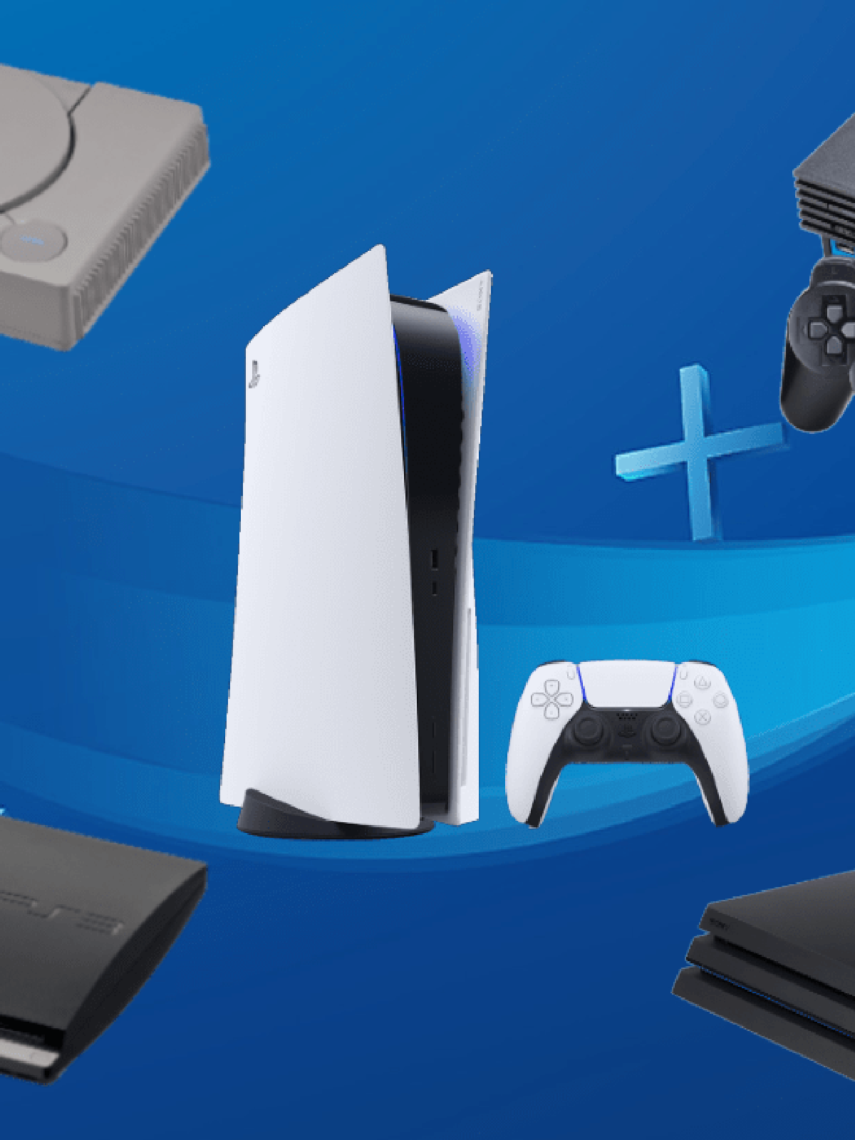 O novo visual do console PS5, que chega em breve. – PlayStation
