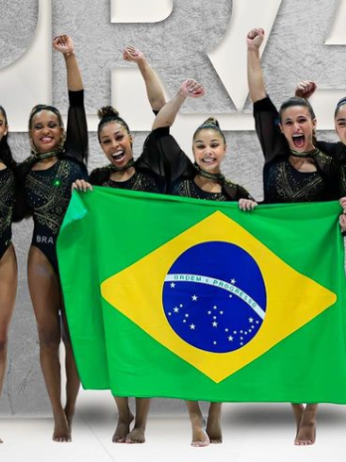 Seleção feminina de ginástica do Brasil conquista histórica prata no Mundial  da Antuérpia - Agência Olímpica