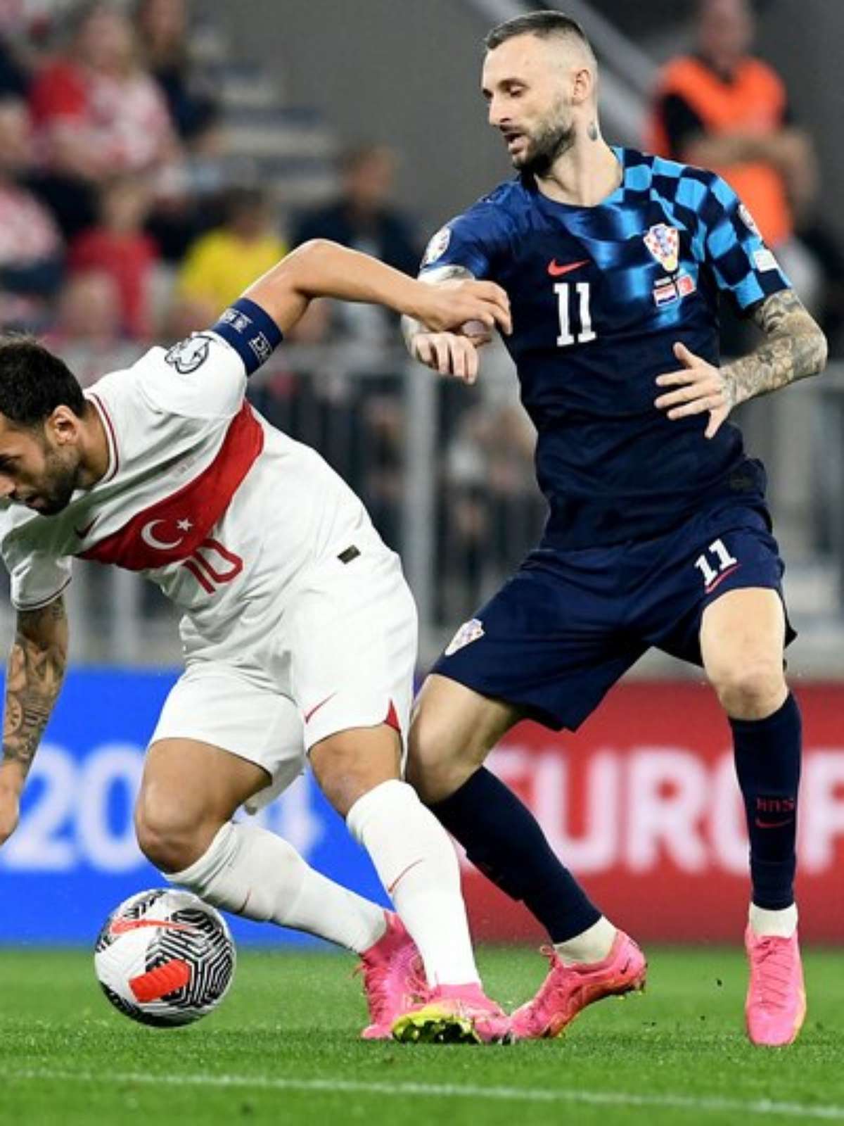 Turquia empata (1-1) com a Croácia no caminho para a Copa do Mundo de 2018
