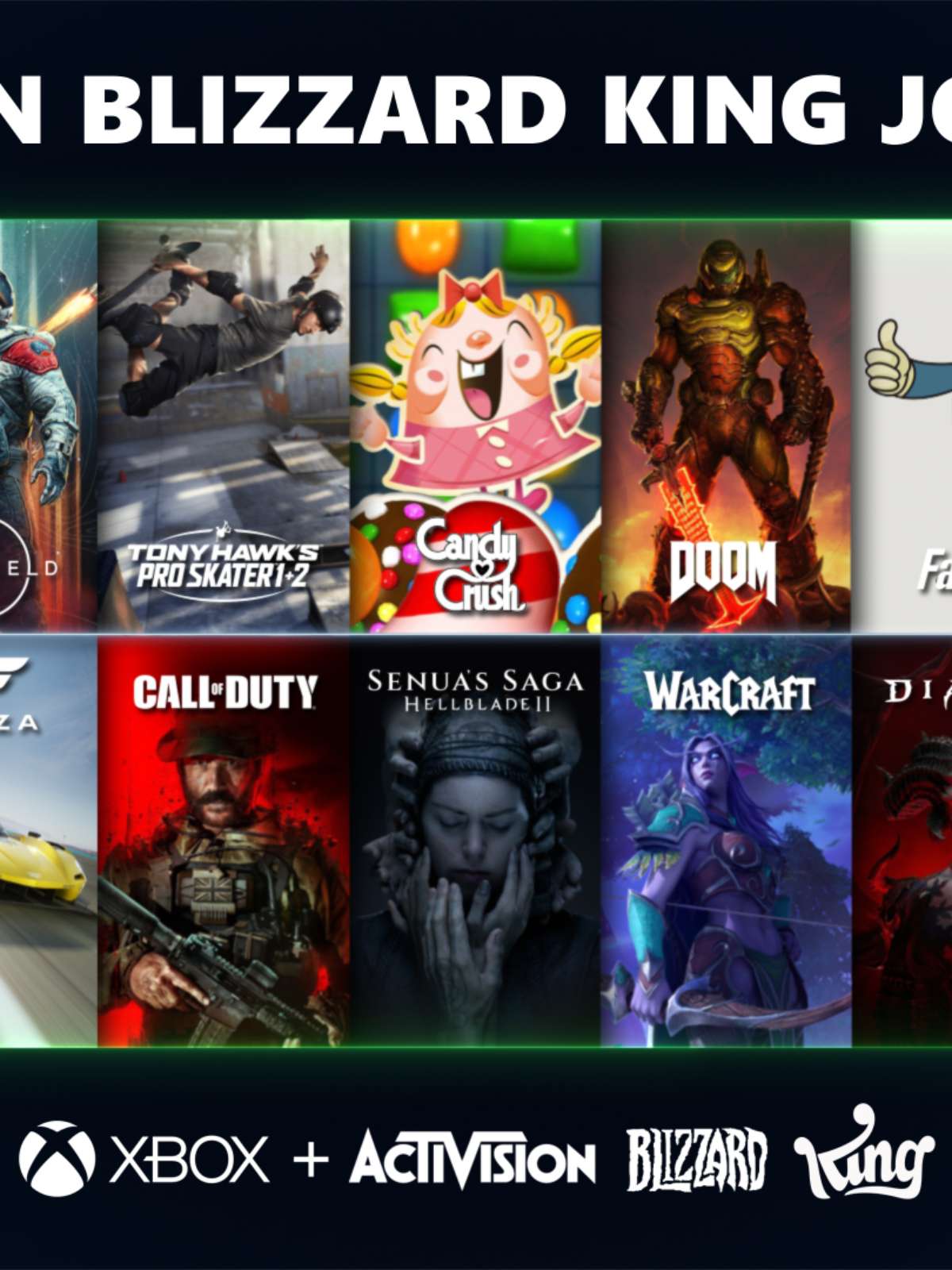 Jogos da Activision podem chegar apenas ao Xbox Game Pass
