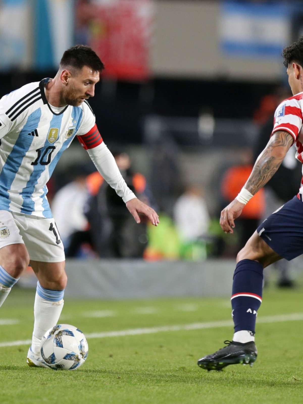 Argentina vence Paraguai e segue 100% nas Eliminatórias da Copa do Mundo