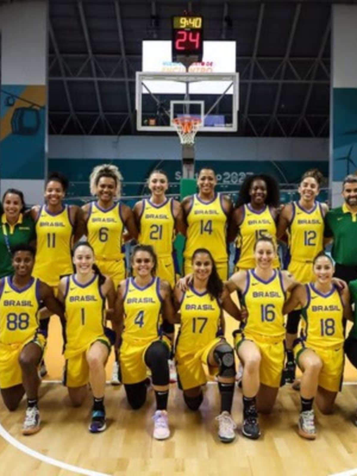 PAINEL DO BASQUETE FEMININO: Jogo das Estrelas tem diferença de  temperatura entre Brasil e Argentina