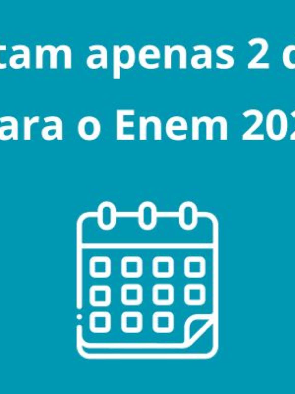 Enem 2023: a 20 dias para a prova, como se preparar para as