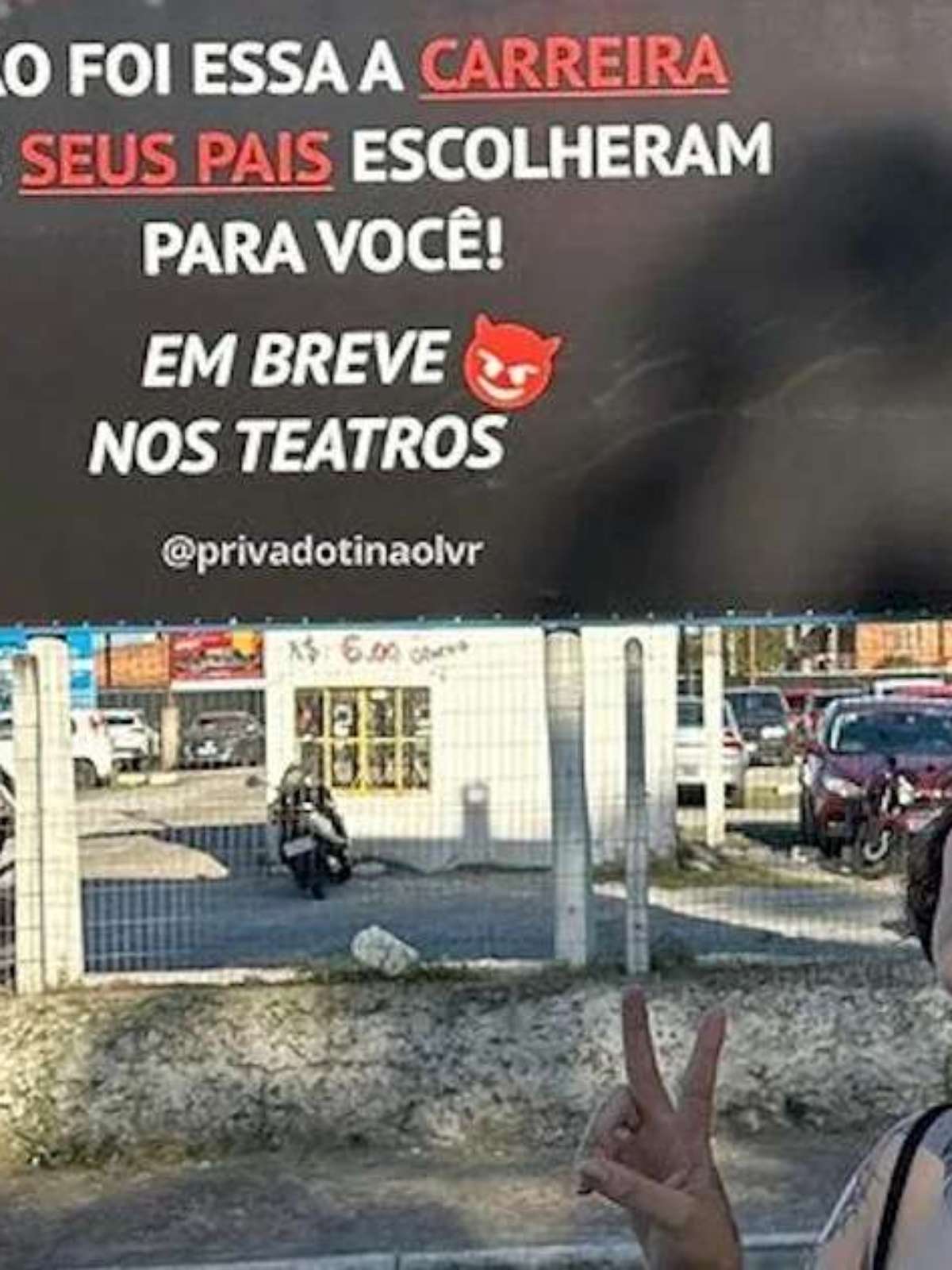 Beiçola da Privacy faz nova divulgação em outdoor após receber notificação  do MP