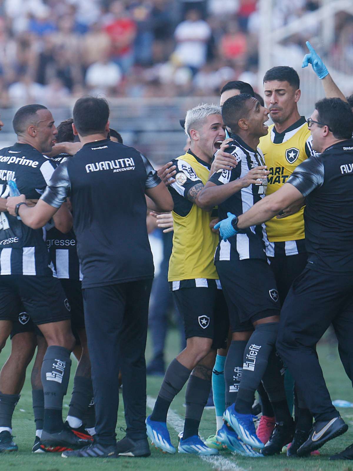 Botafogo sai atrás e vira, mas leva o empate contra o Red Bull Bragantino -  Placar - O futebol sem barreiras para você