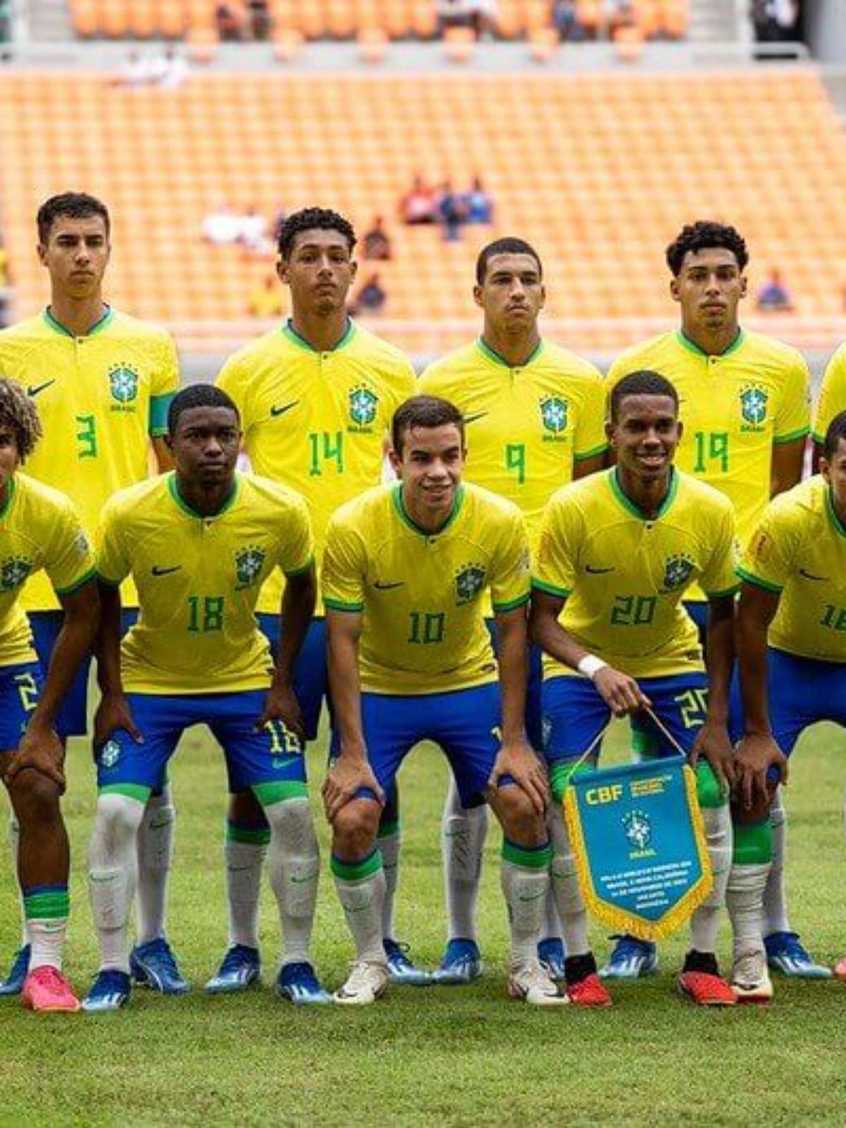 Sport tem dupla convocada para a Seleção Brasileira Sub-17; veja