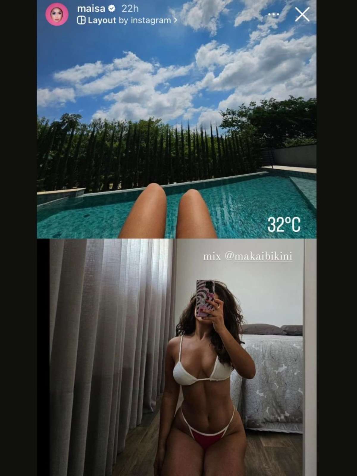 Maisa Silva hipnotiza a web ao tomar sol com biquíni finíssimo e corpo  escultural