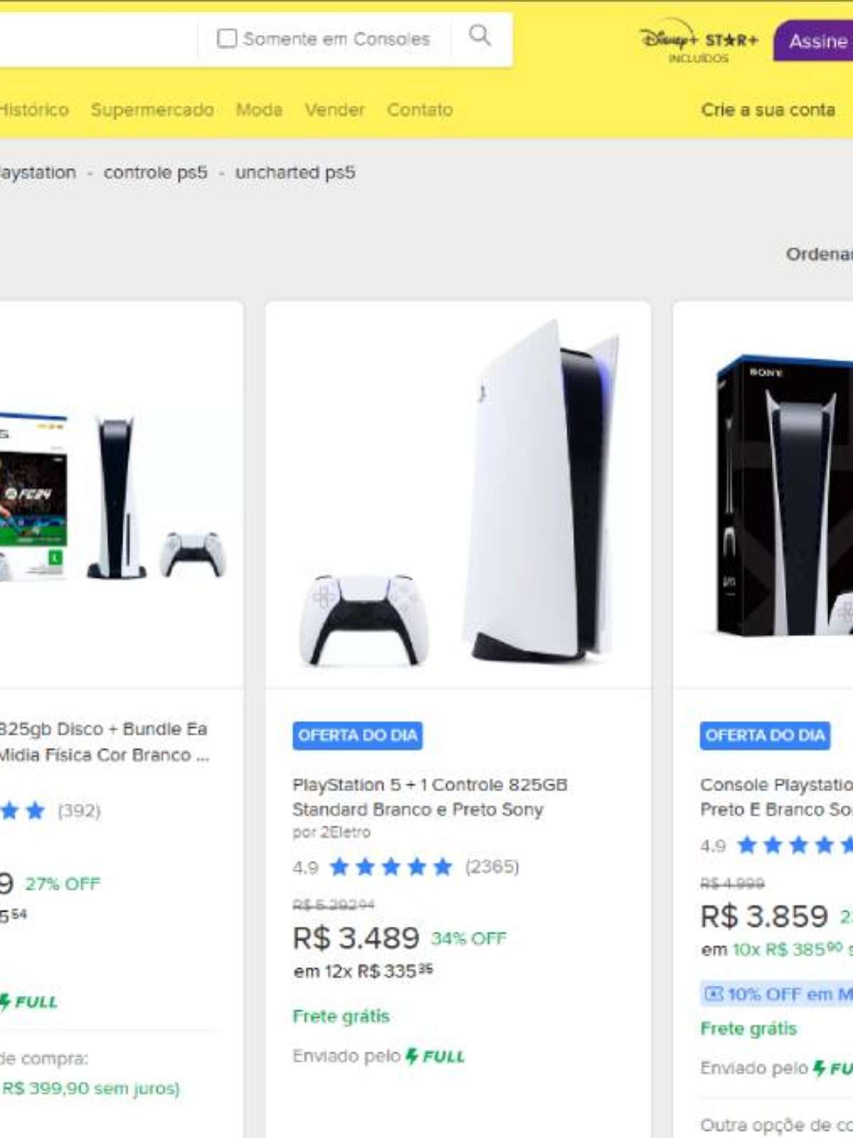 PS5 Em PROMOÇÃO No Site Da CASAS BAHIA! Mega OFERTA Por APENAS 15000 MIL  Reais! É PIADA?! 