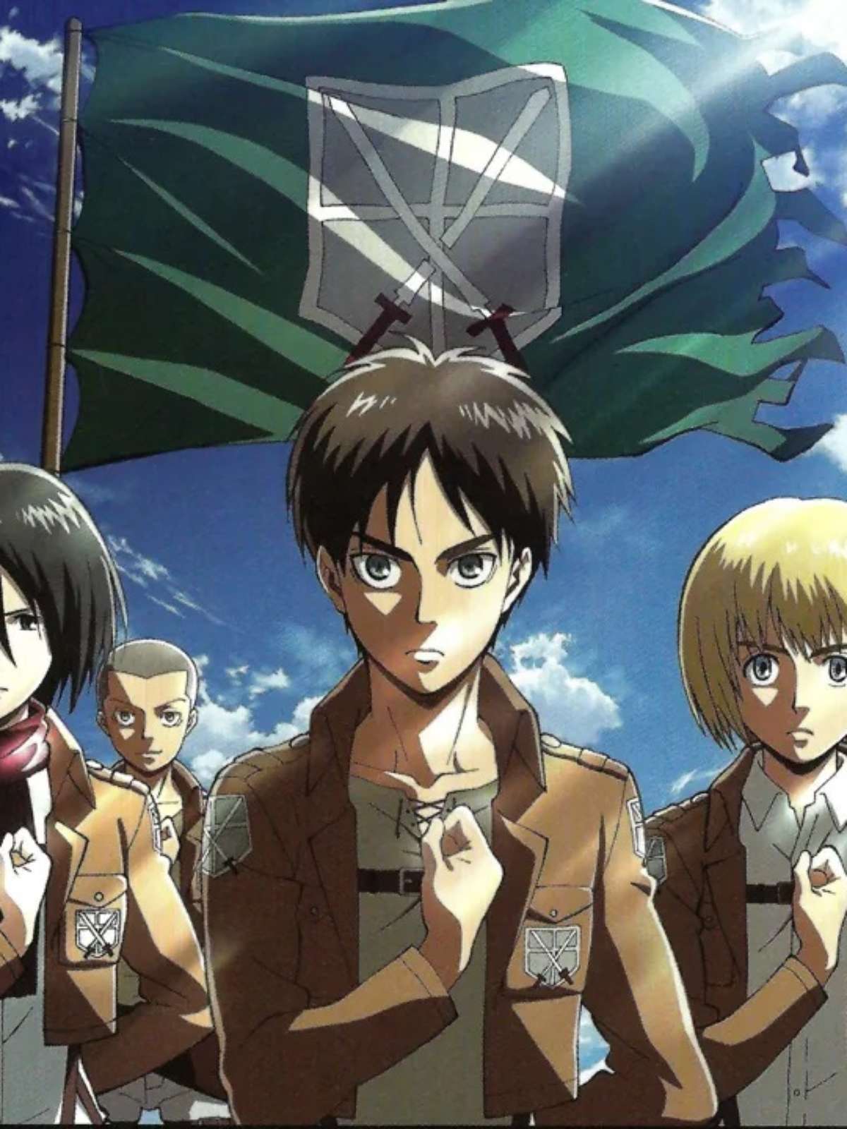 Attack on Titan: Eren e outros personagens celebram chegada do fim da série  em nova arte - Crunchyroll Notícias