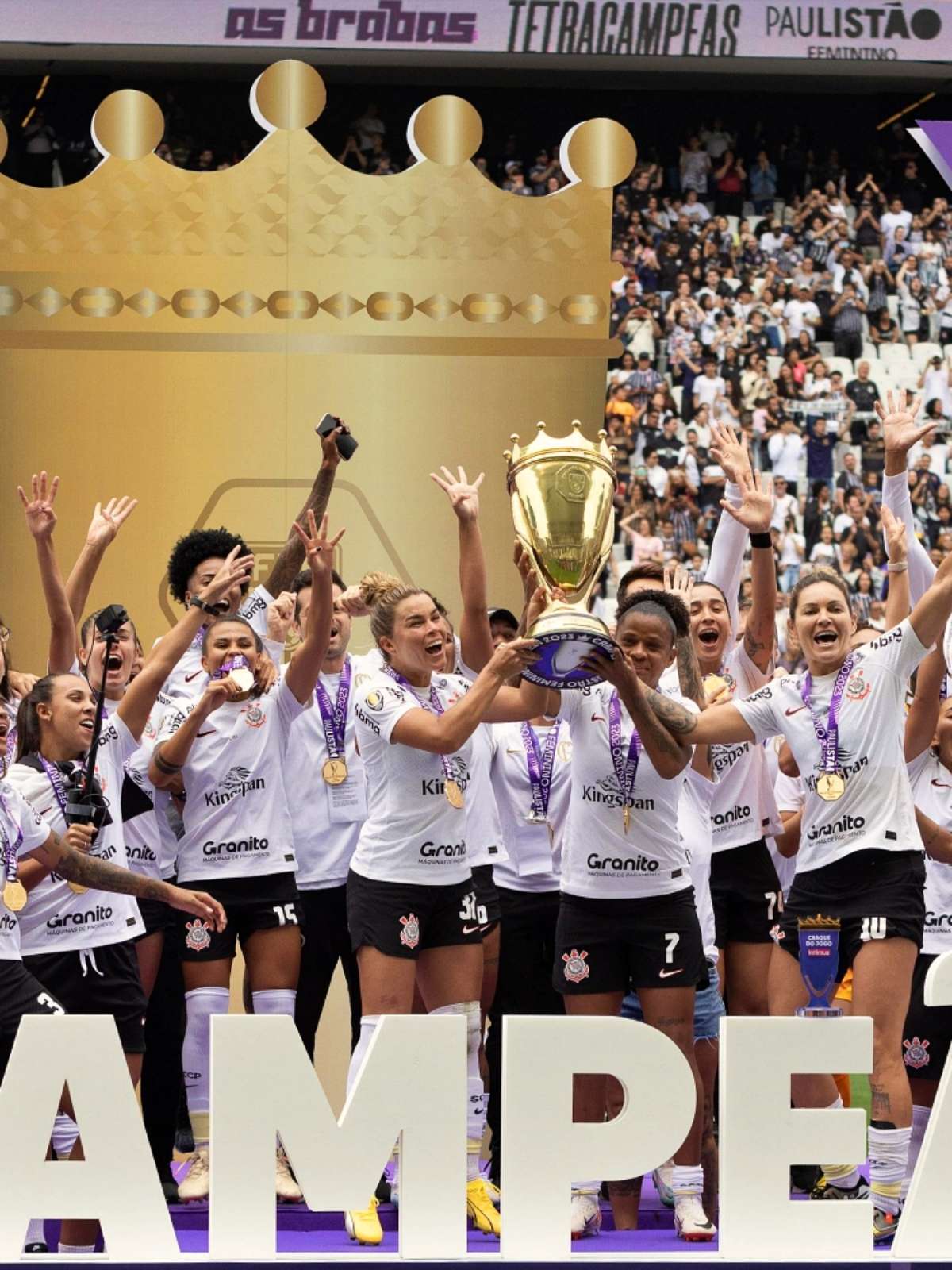Corinthians é pentacampeão do Brasileirão Feminino - Jornal Joca